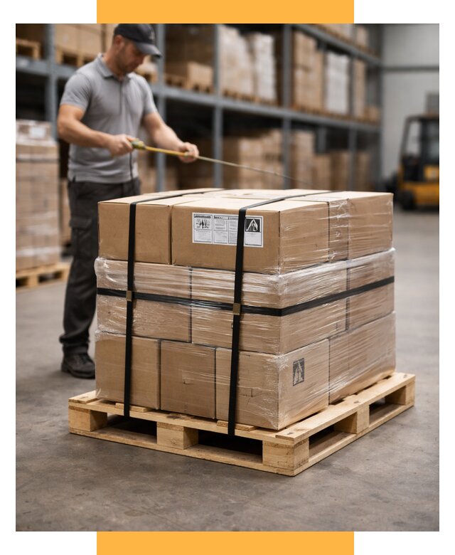 Упаковка и паллетирование грузов от 3556 р. | СетСервис-Пгч