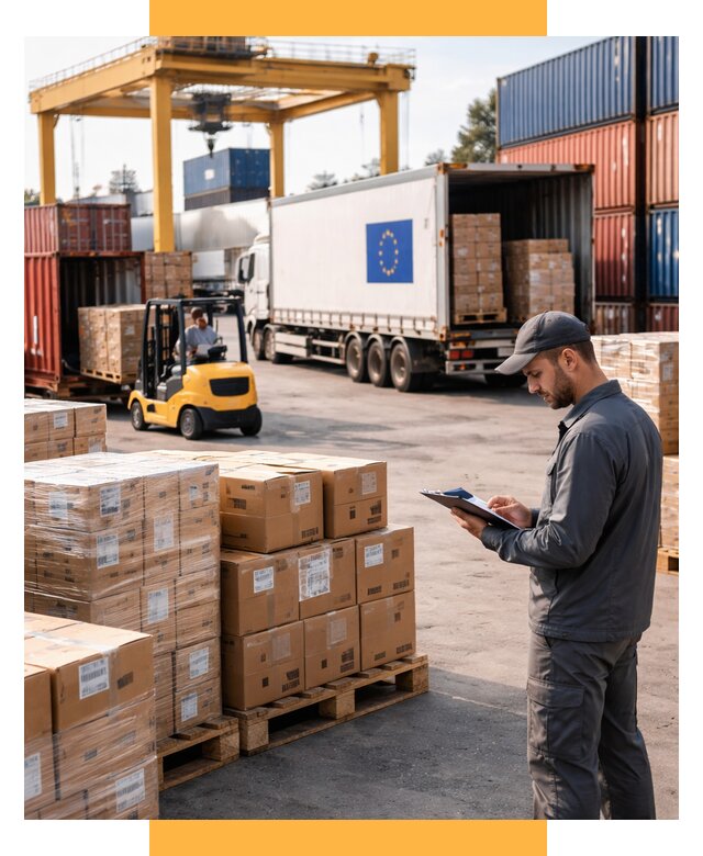 Доставка грузов из Европы от 12192 р., логистика СетСервис-Пгч