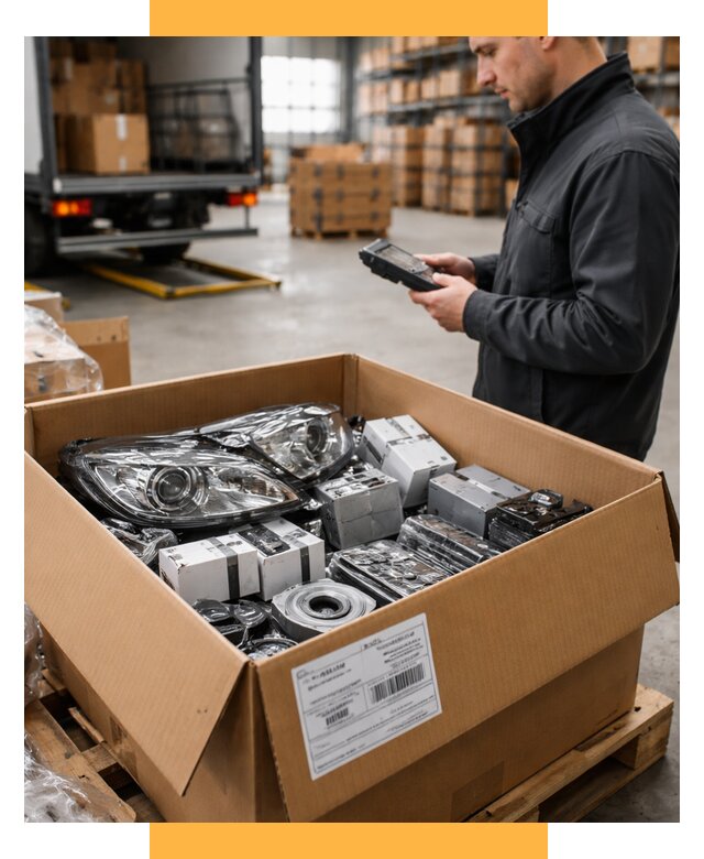 Доставка автозапчастей из Европы под ключ от 12700 р. | СетСервис-Пгч