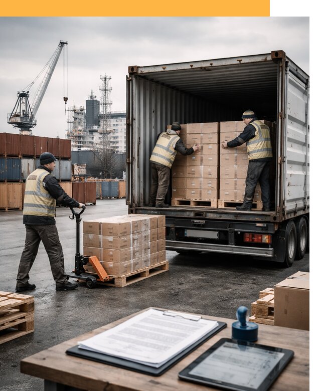 Доставка грузов из Латвии от 25400 руб, морская, авто, авиа