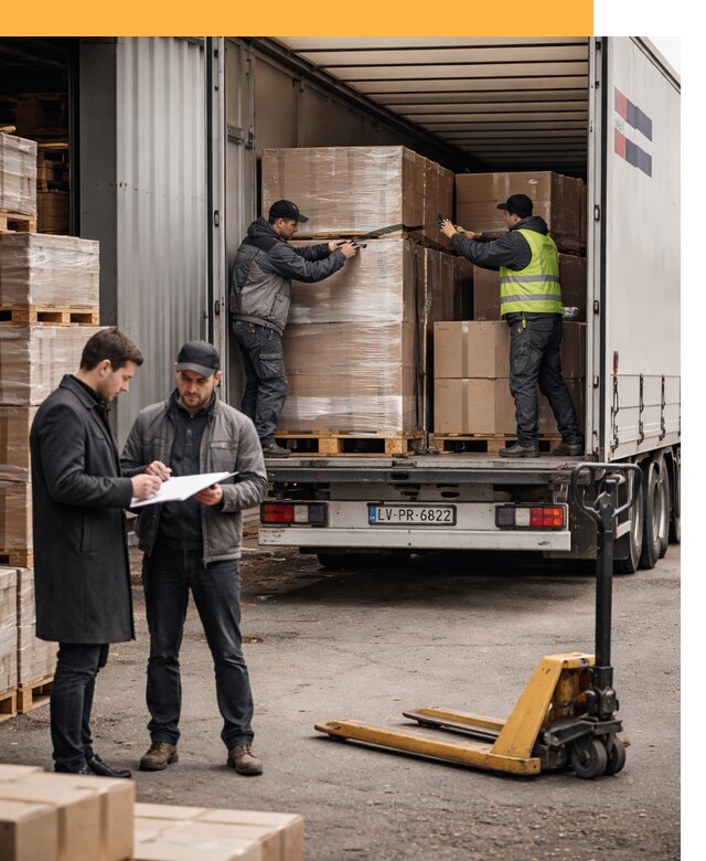 Автоперевозки из Латвии — международная доставка от 76200