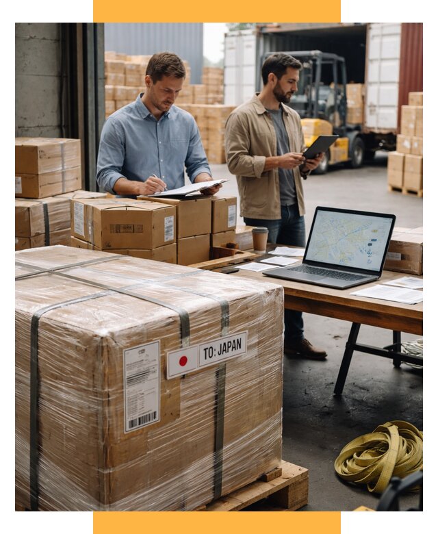 Доставка грузов в Японию от 25400 р., логистика СетСервис-Пгч