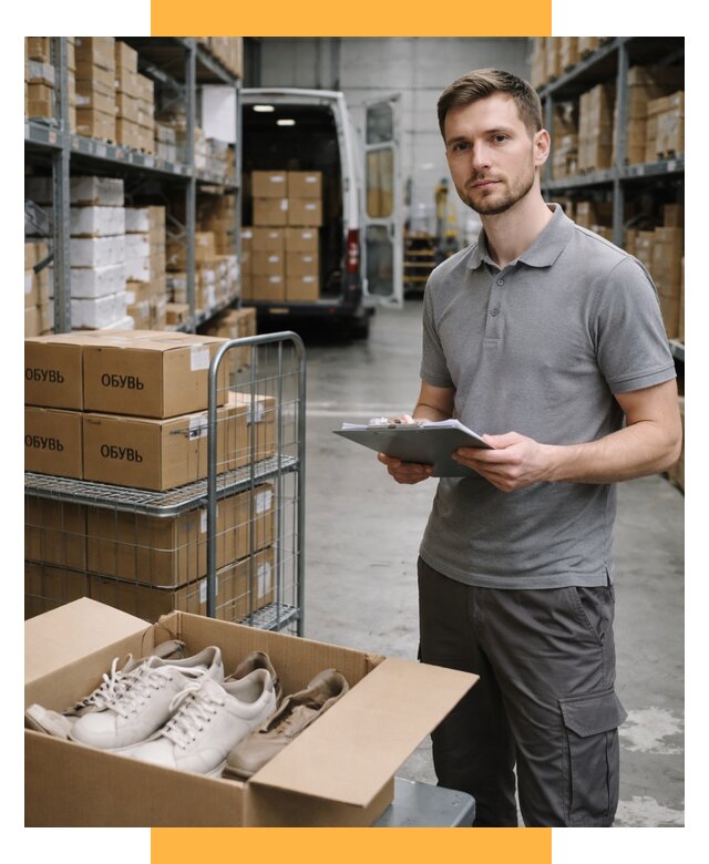 Доставка обуви из Китая и Турции от 4572 р. СетСервис-Пгч