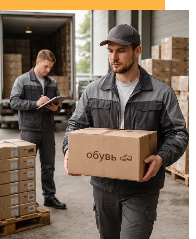 Международная перевозка обуви с таможенным оформлением от 4572