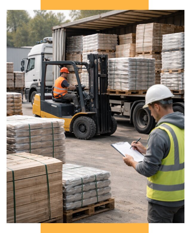 Перевозка строительных материалов от 5588 р. | СетСервис-Пгч