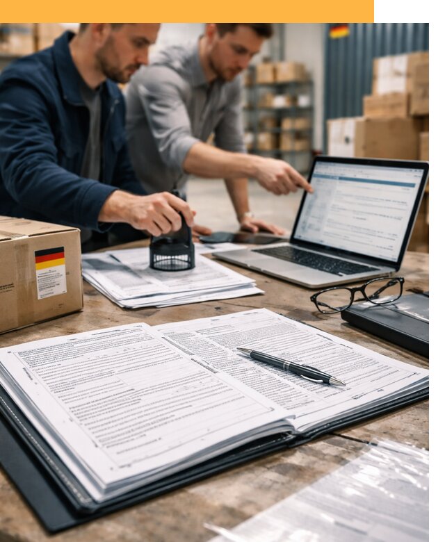 Таможенное оформление грузов из Германии от 9144 руб.