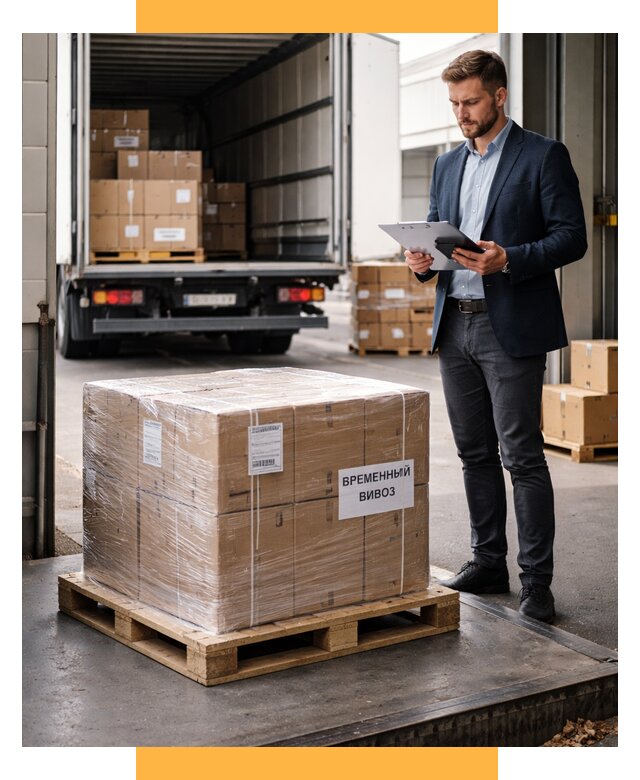 Временный вывоз товаров под ключ от 8128 р. | СетСервис-Пгч