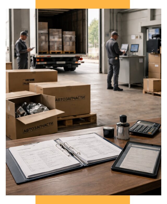 Таможенное оформление автозапчастей под ключ от 8636 р., СетСервис-Пгч
