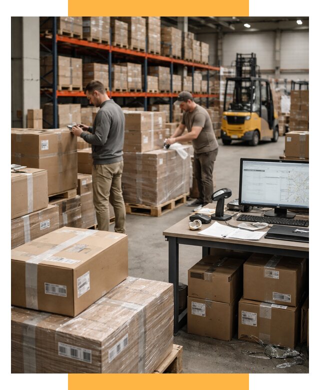 Склад консолидации в Европе от 6604 р., услуги СетСервис-Пгч